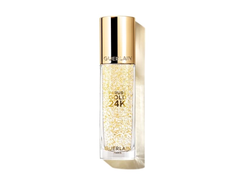 Guerlain Parure Gold 24K, Kaikille ihotyypeille, 35 ml, Geeli, Pumppupullo, Kosteuttava, Tasoittava, Säteilevä