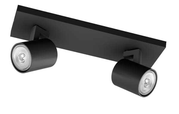 Philips Build-on Spotlight -kohdevalaisin, Pinta-asennettavat spottivalot, GU10, 2 lamppu(a), LED, 220-240 V, Musta