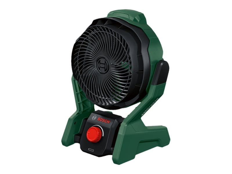 Bosch 0 603 9E1 000, Kotitaloustuuletin lavoilla, Musta, Vihreä, Punainen, Katto, Lattia, Seinä, 1000 m³/h, 180°, Rotaatio - SOLO