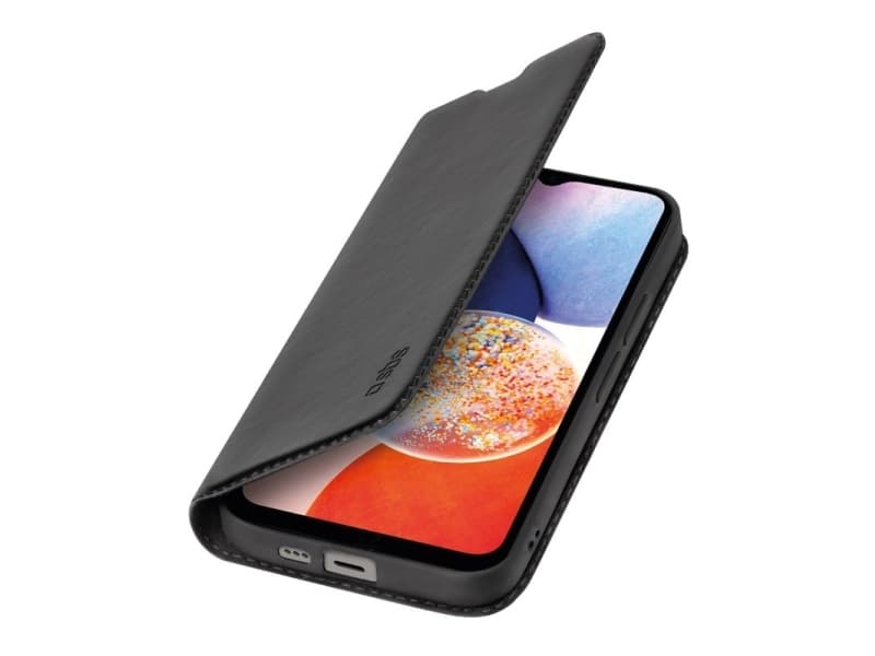 SBS Bookcase Wallet Lite Kotelo Samsung Galaxy A34 musta