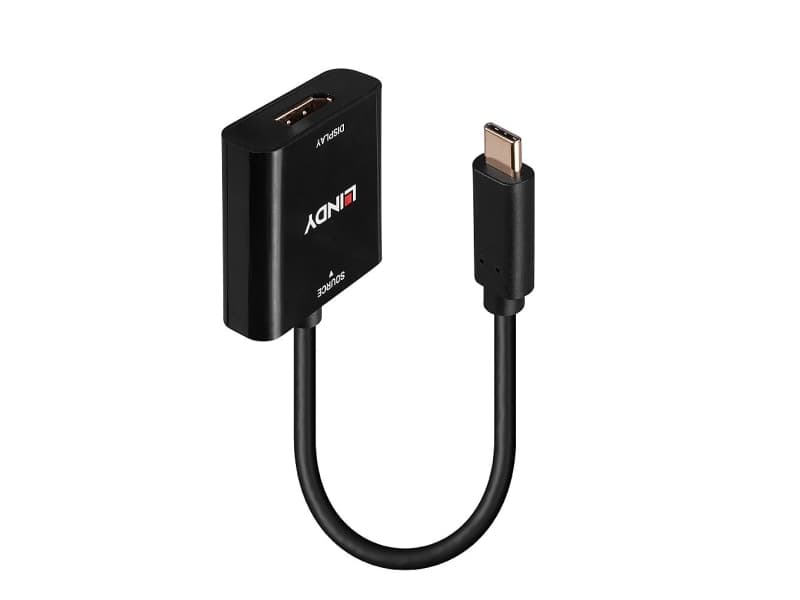 Lindy USB Type C to DisplayPort 4K144 -muunnin