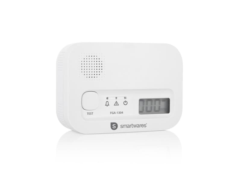 Smartwares FGA-13041 kaasuhälytin Batteridrevet Detekteret Kulmonoksid