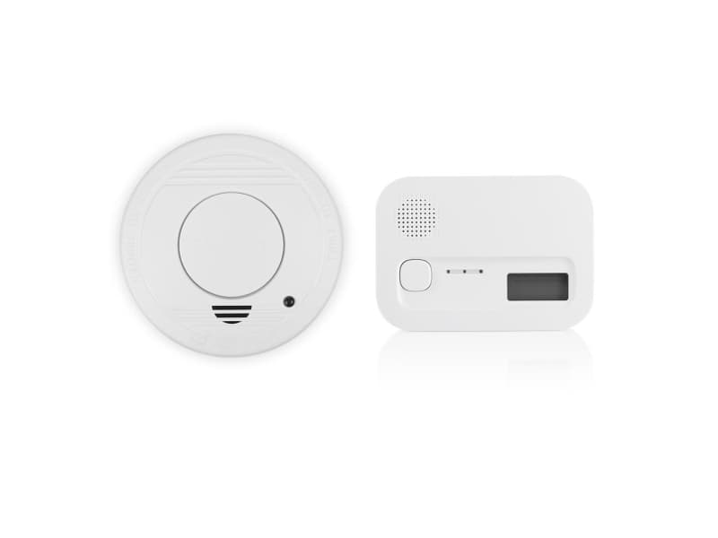 Smartwares FSE-19204, 40 m², 85 dB, Valkoinen, Akku, 4,5 V