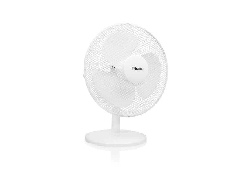 Tristar VE-5724, Kotitaloustuuletin lavoilla, Valkoinen, Taulukko, Muovi, 48,43 dB, 1 m³