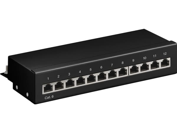 Goobay Verkkolaitteet, RJ-45, Cat6, S/UTP (STP), 22/26, Lajittelu, metallia