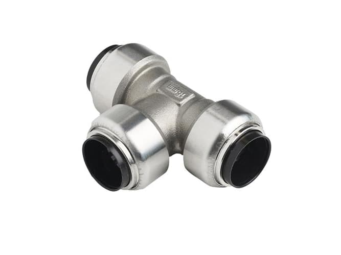 Roth tee rustfri stål 15 mm