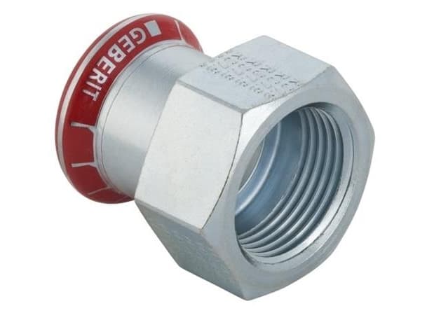 Geberit Mapress FZ m/m 42x1 1/2 - Geberit Mapress FZ muf/muf w/udv.gevind d42mm R1 1/2 - Geberit Mapress FZ muf/muf w/udv.gevind d42mm R1 1/2
