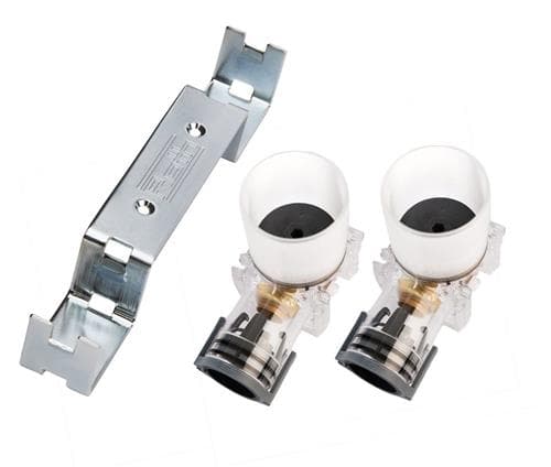 Roth QuickBox kaksiseinäinen pistorasia 15 mm Kaksiseinäinen pistorasia/TECTITE 15mm x 1/2