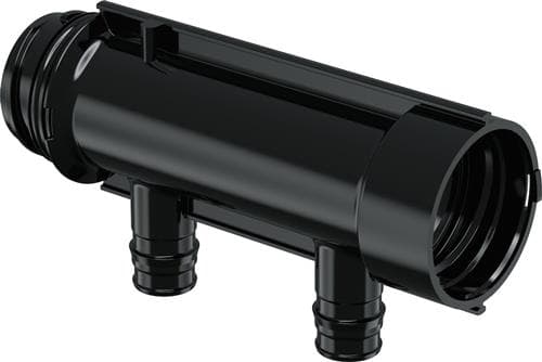 Uponor PPM fordeler Q& E 2x16 - 1 c/c 50 mm. husk ringe, 2 x vvs nr. 045338216