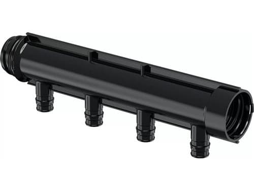 Uponor PPM fordeler Q& E 4x16 - 1 c/c 50 mm. husk ringe, 4 x vvs nr. 045338216