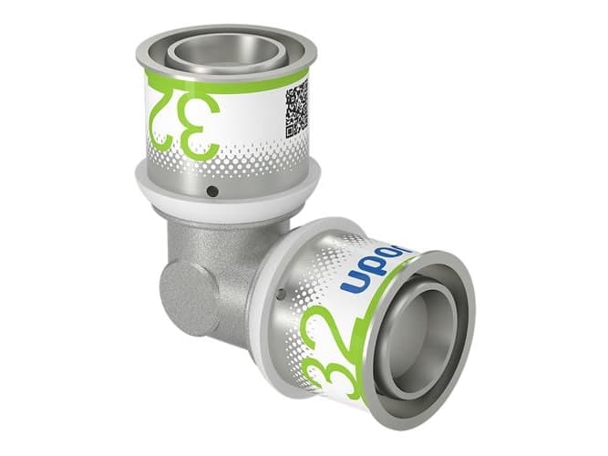 Uponor S-Press PLUS presvinkel 90° 32 mm Uponor S-Press PLUS presvinkel 90° 32 mm