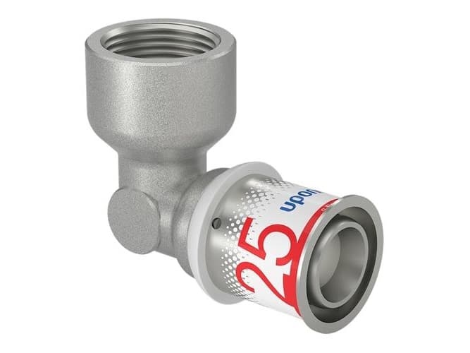Uponor S-Press PLUS presvinkel 90° muffe/muffe 25 mm x 34