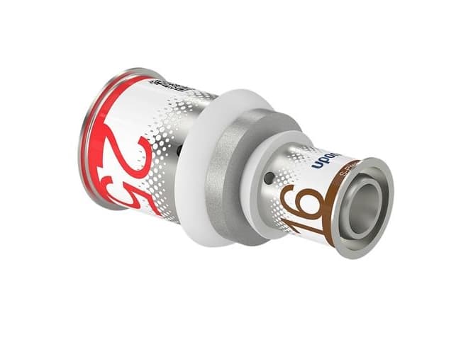 MLC pressf.red. 25-16mm - lattialämmitykseen ja lämpimän käyttöveden ja pattereiden lämmitysjärjestelmiin