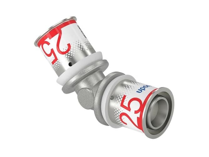 Uponor S-Press Plus vinkel - 45 gr. 25x25 mm 25x25 mm