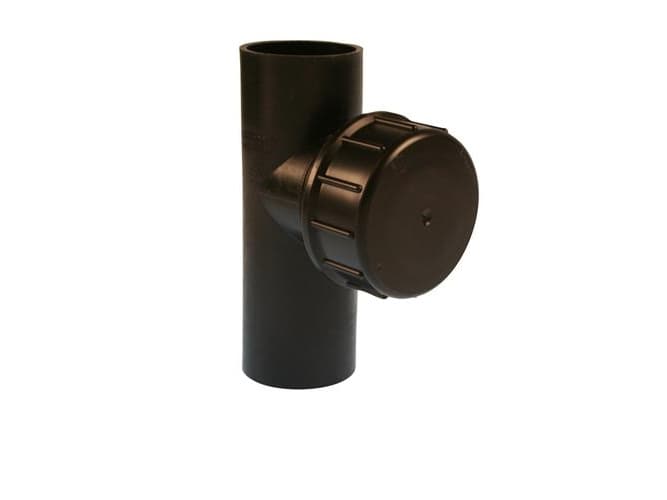 Geberit PEH-vesireenit, joiden paksuus on 90 astetta 75 mm