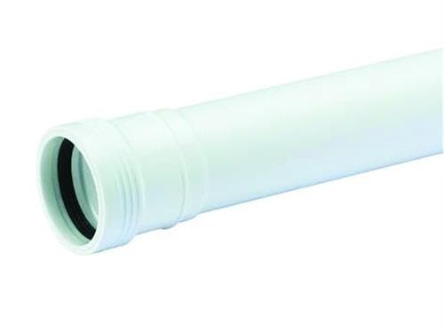 Wafix PP viemäriputki muhvilla 50 x 1000 mm valkoinen