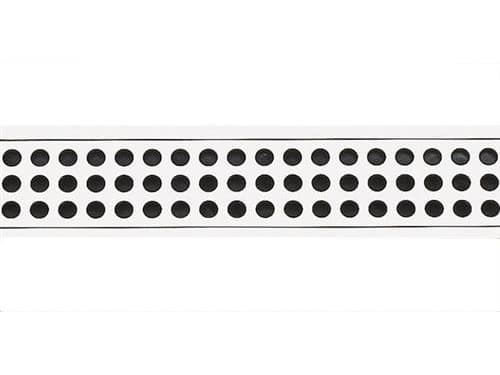 Unidrain-ritilä 3 mm:n vahvuisesta AISI 304 ruostumattomasta teräksestä ClassicLine-kehykseen - malli Classic, pituus 800 mm