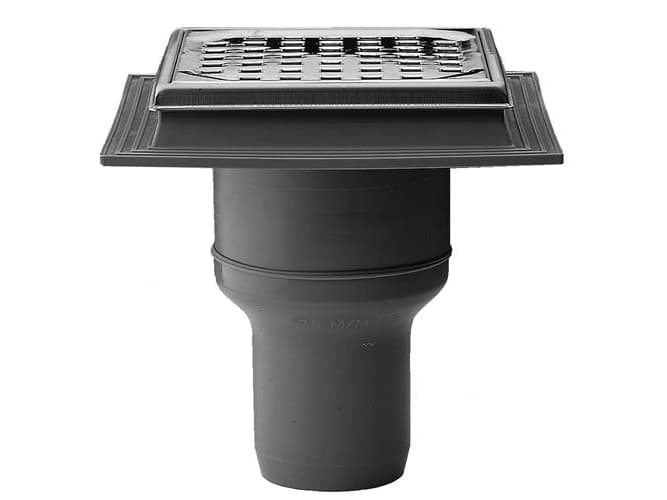 PURUS Flextop 75mm, haponkestävällä ritilällä ja kehyksellä, HARMAA, PP