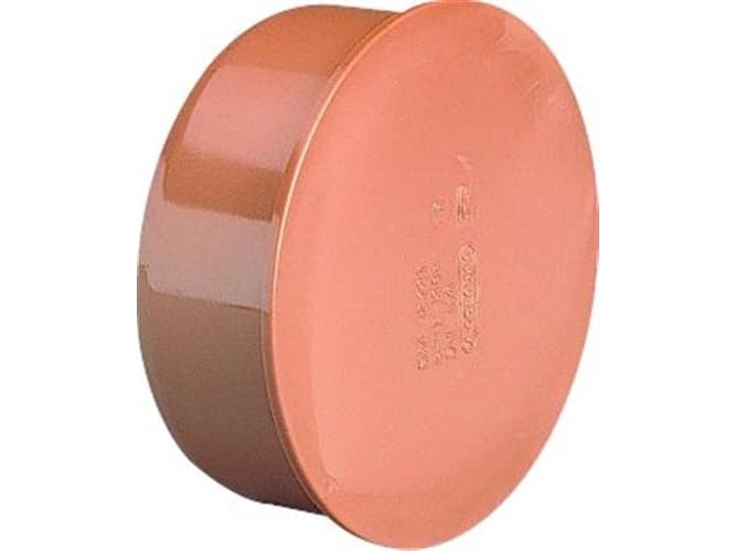 Wavin 250 mm PVC-tulppa