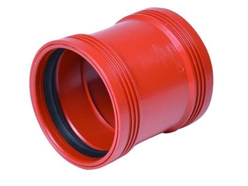 Wavin 200 mm PP-kloakdobbeltmuffe (PP-kloakdobbeltmuffe)