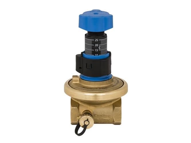 Danfoss ASV-PV-4G DN32 - 5-25kPa KVS 6,3-indregulering ventil differenstryk reg.
