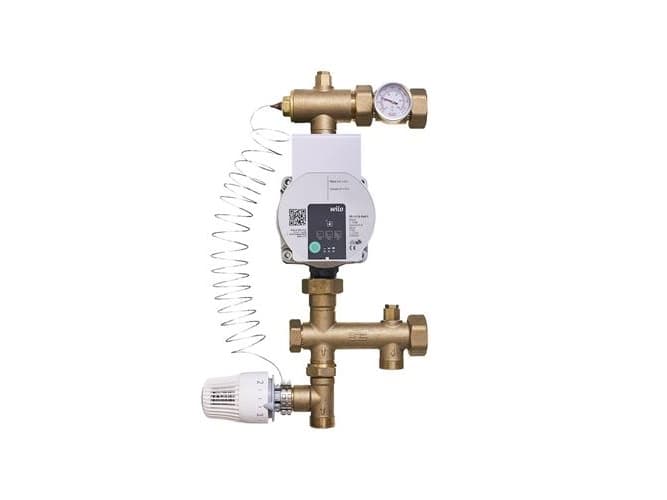 Roth GV shuntti, m termoventtiili, Alpha2 L.Lattialämmityksen säätöön enintään 230 m²:n asennuksissa