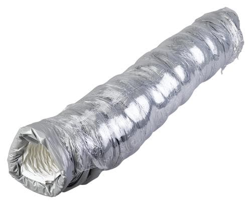 Eristetty joustoletku PE Ø127 x 4000 mm, valkoinen