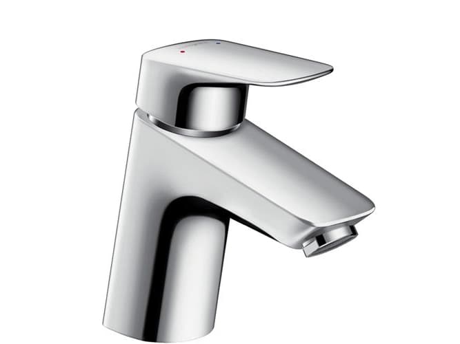 HG Logis 70 HV-armatur krom - med løft-op ventil. Vandforbrug 5 l/min. HG nr. 71070
