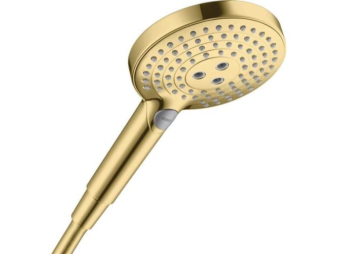 HG RD Select S 120 håndbruser - 3jet, poleret guld-optik