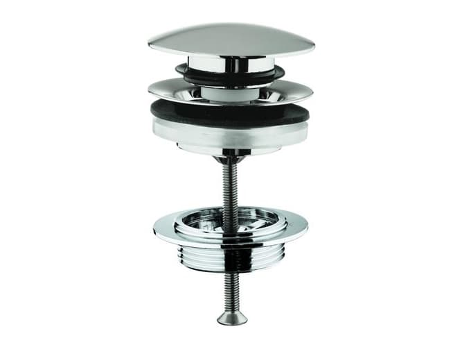Grohe Push Up 1 1/4 bundventil i Supersteel