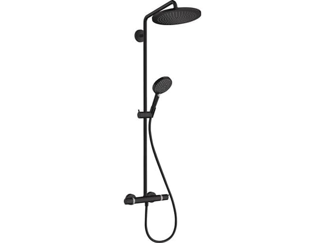hansGrohe Croma Select S suihkusetti mattamusta