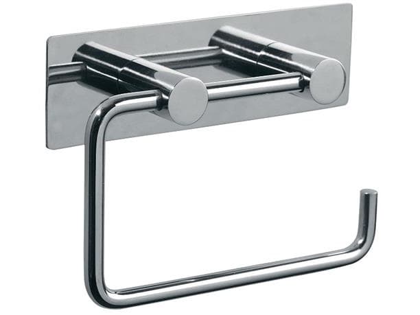 Pressalit papirholder rf. - Wc-paperinpidin m/bagplade, ruosteinen stål