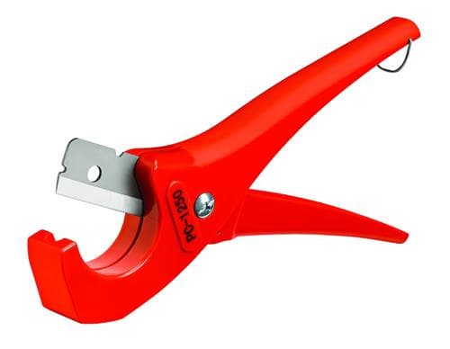 RIDGID Plastrørsaks PC-1250 til alle typer plastmateriale fra 3-42mm med vendbar hurtigskiftkniv