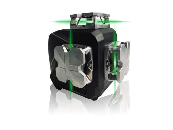 ELMA INSTRUMENTS Elma Laser x360-3 med 3 stk. 360° grønne linjer for ekstra synlighed (3 stk. 360° grønne linjer for ekstra synlighed)