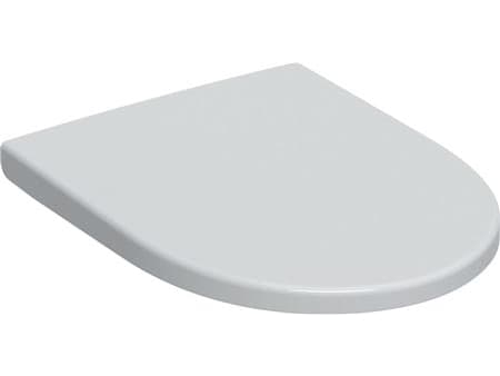 Geberit iCon valkoinen wc-istuin Soft Close -toiminnolla - Quick-Release-sarana = lukittavissa