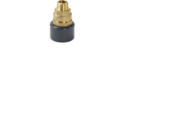 Seinäliitin 32mm x 1 - 63mm:n sisääntulon mutkaan. Isiflo