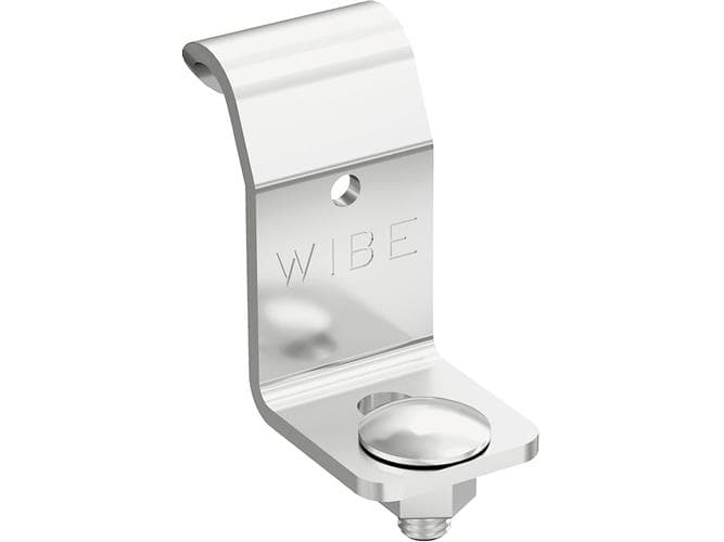 WIBE GROUP Konsolklemme typr 42bruges til stiger KHZSP, KHZSPZ, KHZPS, KHZ, KHZPrustfri stål AISI316