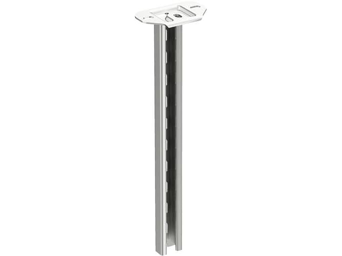 WIBE GROUP Katon heiluri 2F, korkeus 80 mm, leveys 135 mm, pituus 640 mm, kuumasinkitty