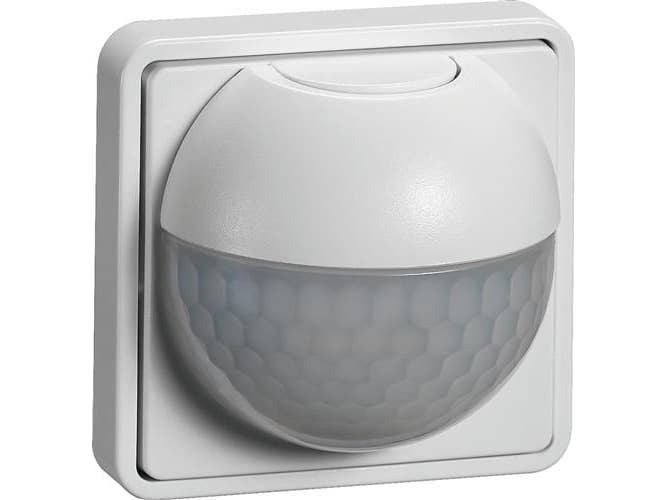 NIKO-liiketunnistin 180° asennettavaksi tanskalaiseen kytkinjärjestelmään 230 V AC 10 A