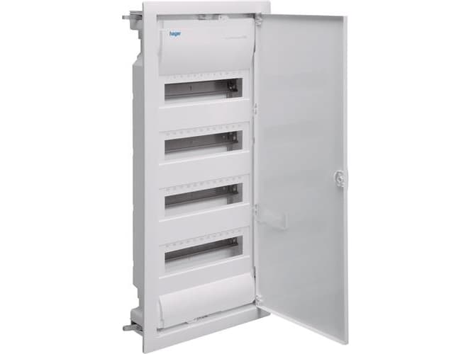 Gruppetavle 4R 48M 4x12 modul, planforsænket, VH48DKN