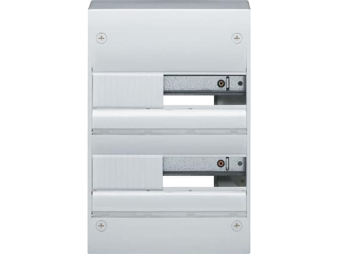 HAGER Group board GD213F 2 x 13 moduulia PE-kiinnikkeelläKokoaika x leveys x syvyys: 375 x 250 x 103 mmIP 30, valkoinen RAL 9010