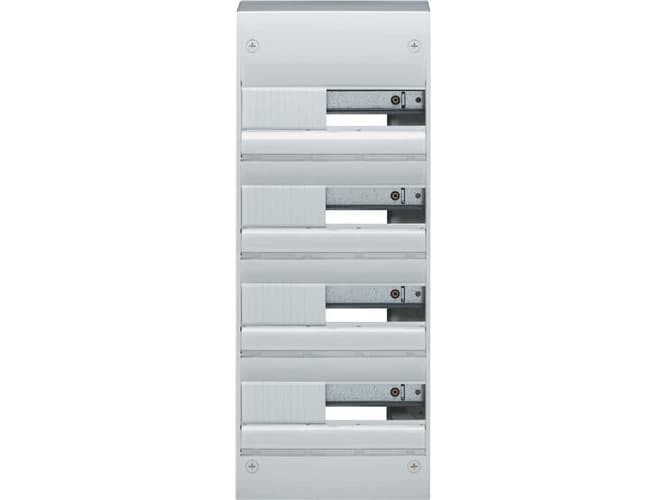 HAGER Group board GD413F 4 x 13 moduulia PE-kiinnikkeelläKokoaika x leveys x syvyys: 625 x 250 x 103 mmIP 30, valkoinen RAL 9010
