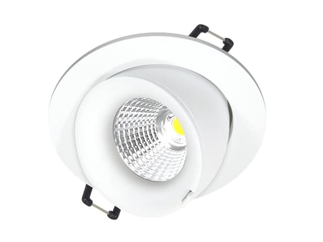 Downlight Velia Large Tilt LED 10,9W 3000K 230V rund vit