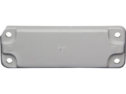 FIBOX Blindflange EK polykarbonaatti str.1 190mm kasseside med skruerille