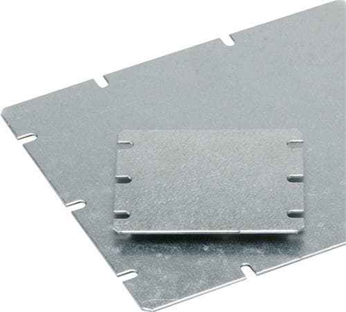 FIBOX Seinäkaapin asennuslevy SOLID P, sinkitty teräs 249 x 249 x 2 mm 3030-kaapilleHUSK: 8212040876 MPSS3 Asennussarja