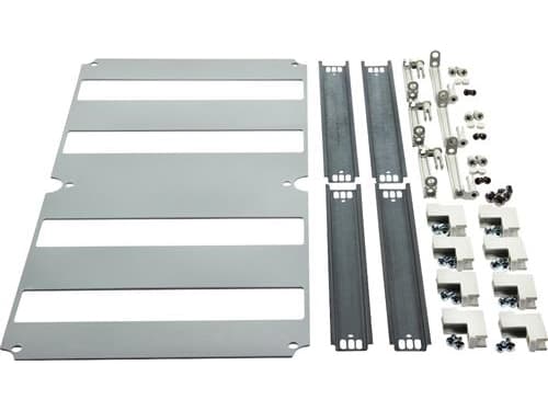 FIBOX DIN-sisälaatikko 536 x 256 x 88 mm EK-laatikolle 560 x 280 mm 4 x 14M