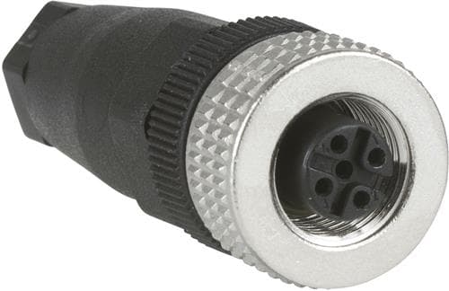 Stik M12 4P lige IP67 PG7 PG7