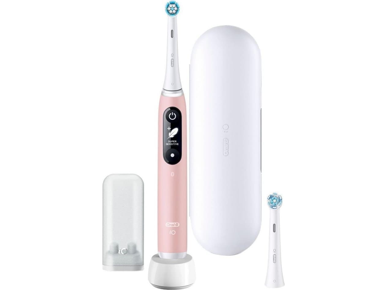 Oral-B iO Series 6 sähköhammasharja - vaaleanpunainen hiekka