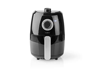 Nedis KAAF120FBK, Kuumakiertoilmakypsennin, 2,4 L, 80 °C, 200 °C, 30 min, Yksi