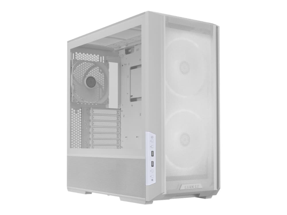 Lian Li LAN216-1W, I/O-paneeli ARGB-ohjaimella LANCOOL 216:lle - valkoinen